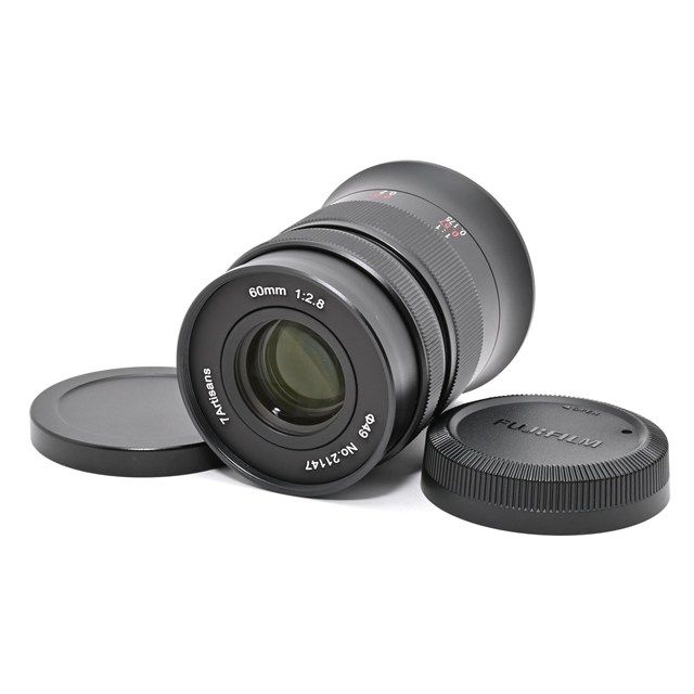 美品＞ 7artisans 60mm F2.8 II｜富士フイルムXマウント｜マクロ対応単