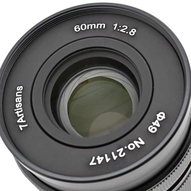 美品＞ 7artisans 60mm F2.8 II｜富士フイルムXマウント｜マクロ対応単
