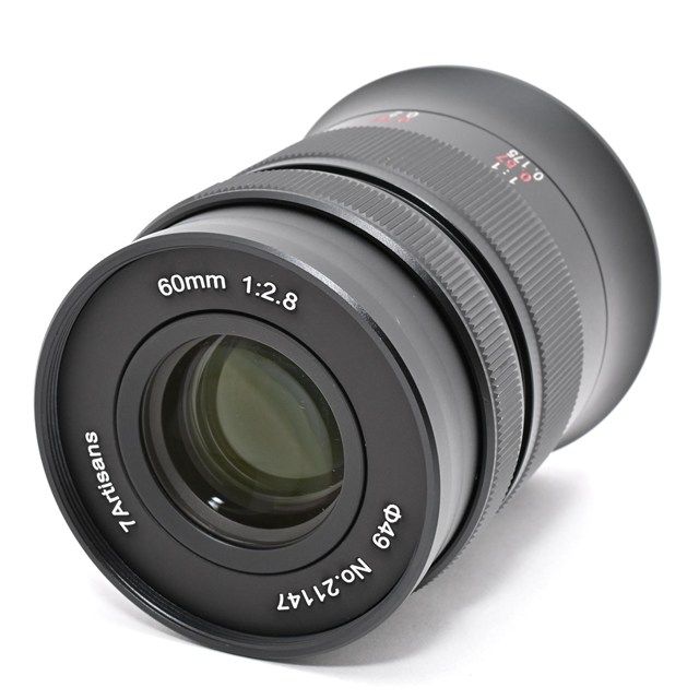 美品＞ 7artisans 60mm F2.8 II｜富士フイルムXマウント｜マクロ対応単