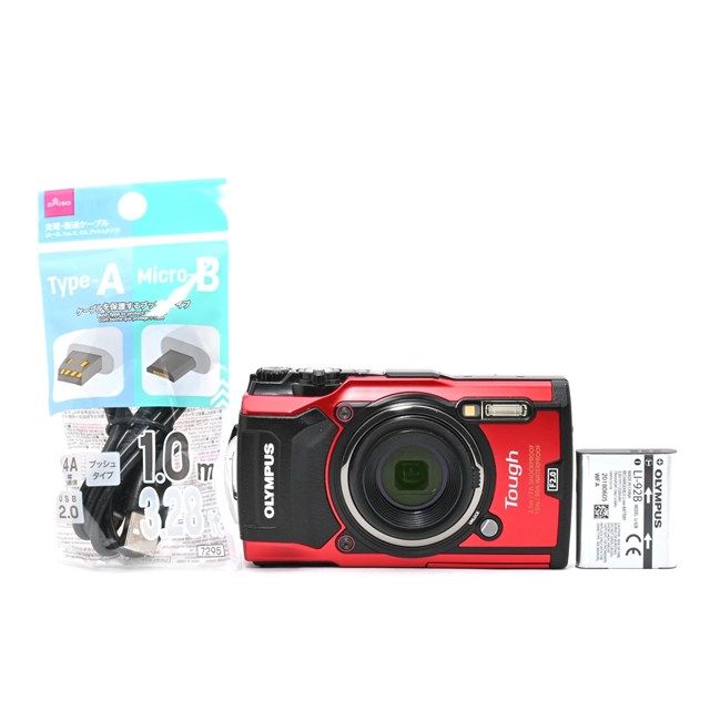 良品＞ OLYMPUS Tough TG-5 レッド｜防水・耐衝撃コンパクトデジタル