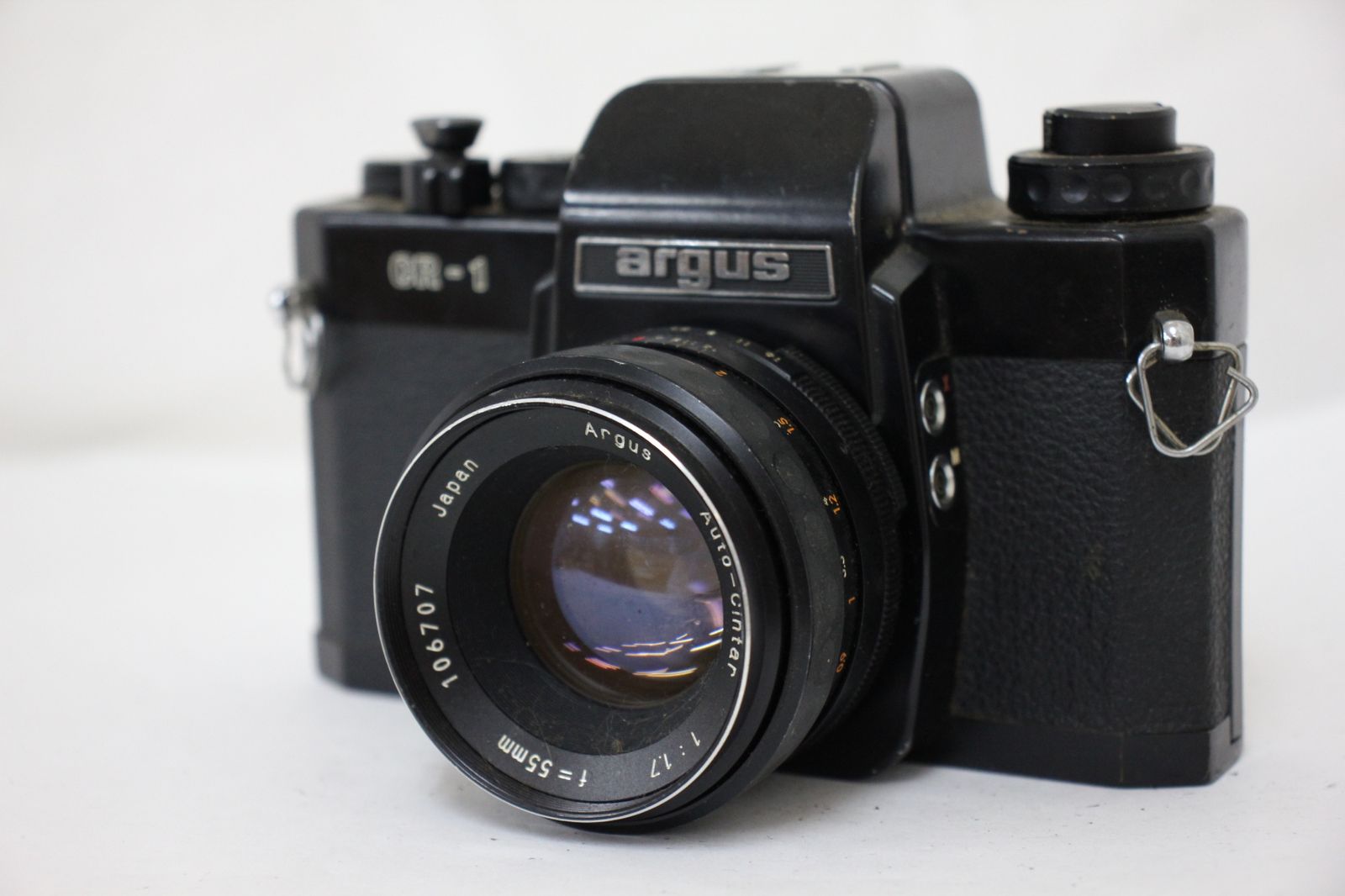 argus cr-1 アーガス m42マウント 返品保証】 アーガス Argus CR-1 ブラック Auto-Cintar 55mm F1.7 M42
