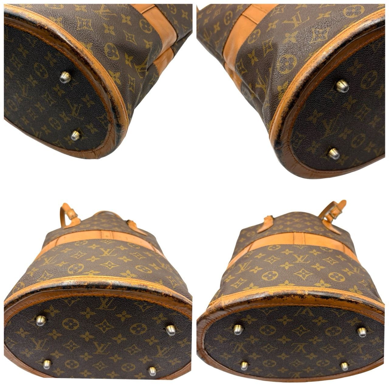希少✤USA限定モデル【LOUIS VUITTON／ルイヴィトン／LV】バケット