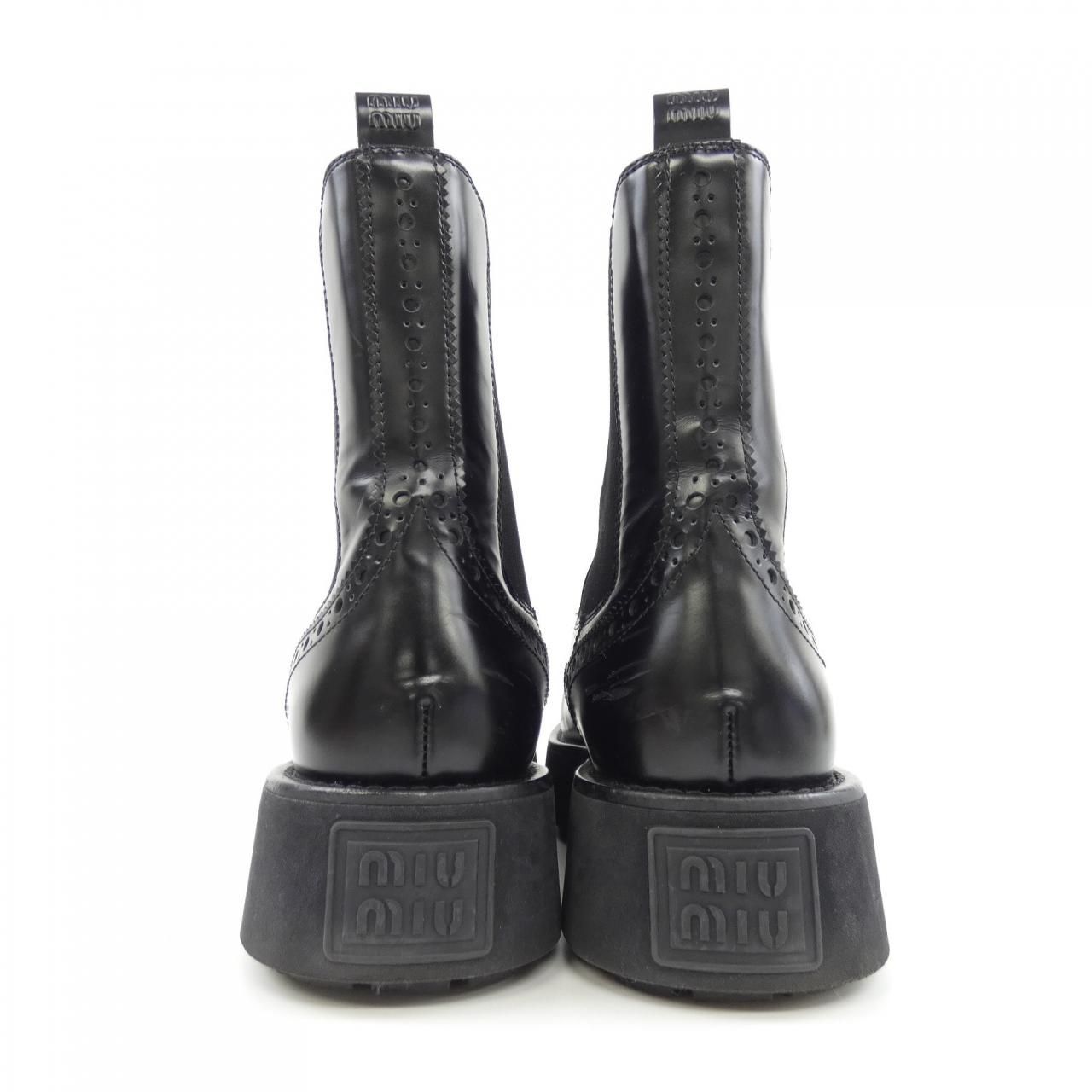 ミュウミュウ MIU MIU ブーツ - メルカリ