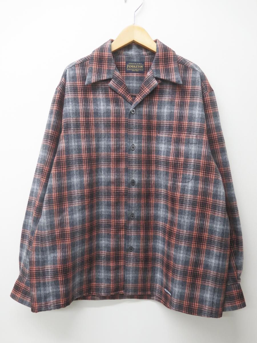 ☆5026☆WACKO MARIA×PENDLETON 25AW PENDOLTON / WOOL OMBRE CHECK