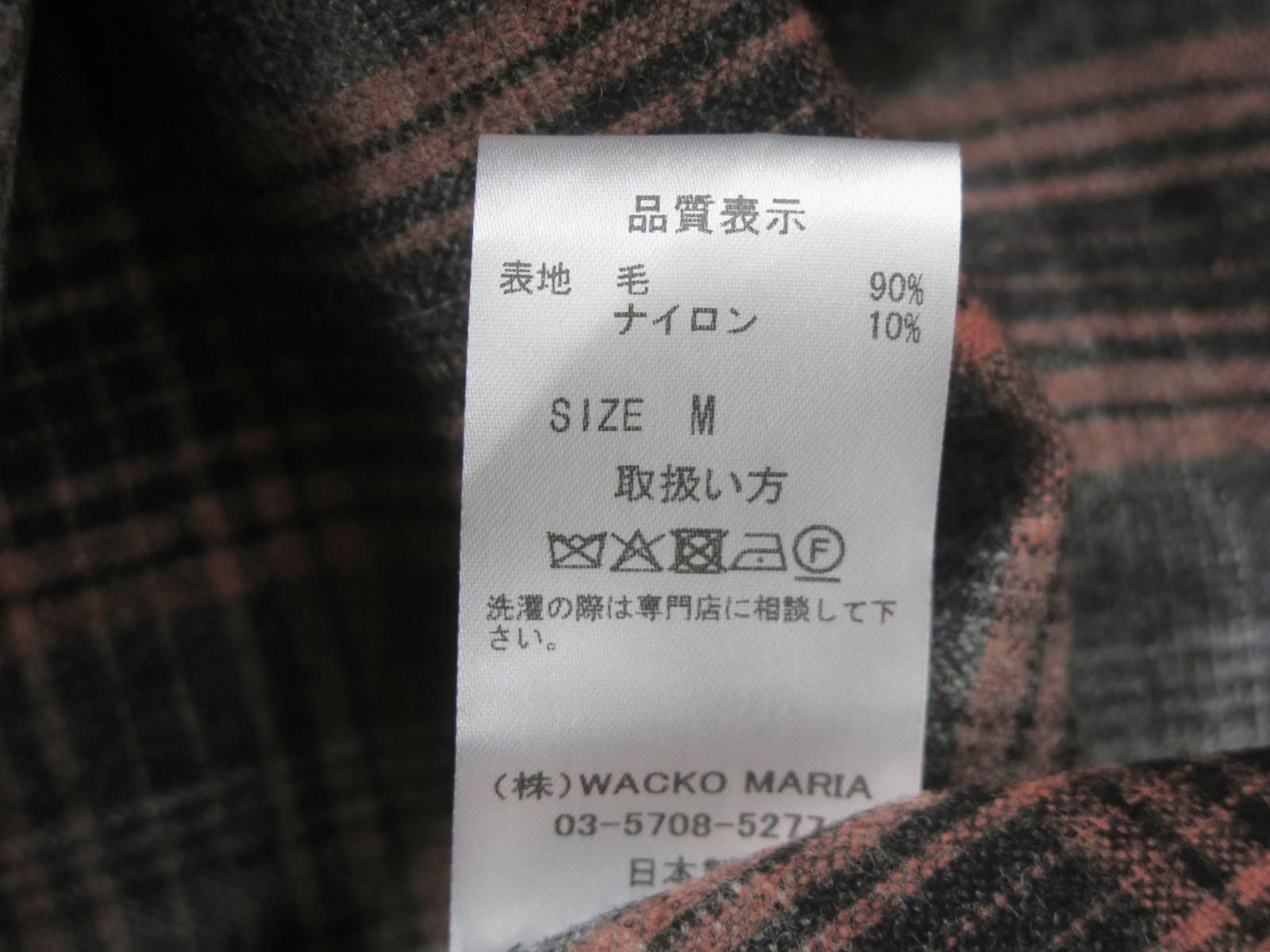 ☆5026☆WACKO MARIA×PENDLETON 25AW PENDOLTON / WOOL OMBRE CHECK 
