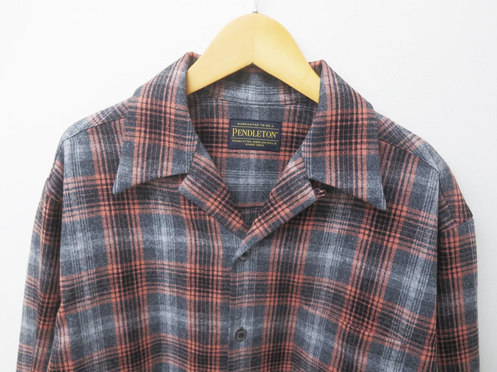 ☆5026☆WACKO MARIA×PENDLETON 25AW PENDOLTON / WOOL OMBRE CHECK
