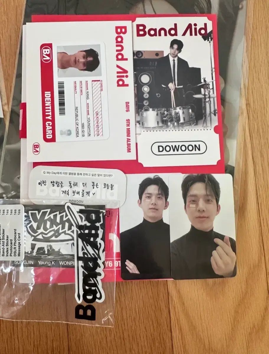 DAY6（デイシックス） Band Aid アルバム + トレカ - メルカリ