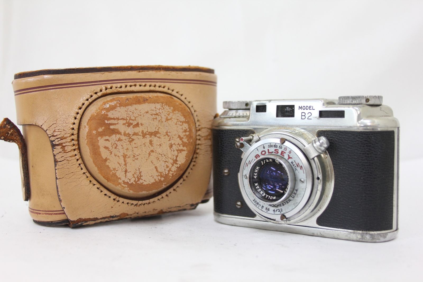 訳あり品】 BOLSEY MODEL B2 WOLLENSAK 44mm F3.2 ANASTIGMAT ケース
