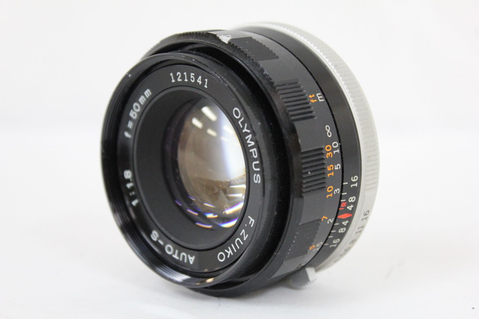 返品保証】 オリンパス Olympus F.Zuiko Auto-s 50mm F1.8 M42マウント 