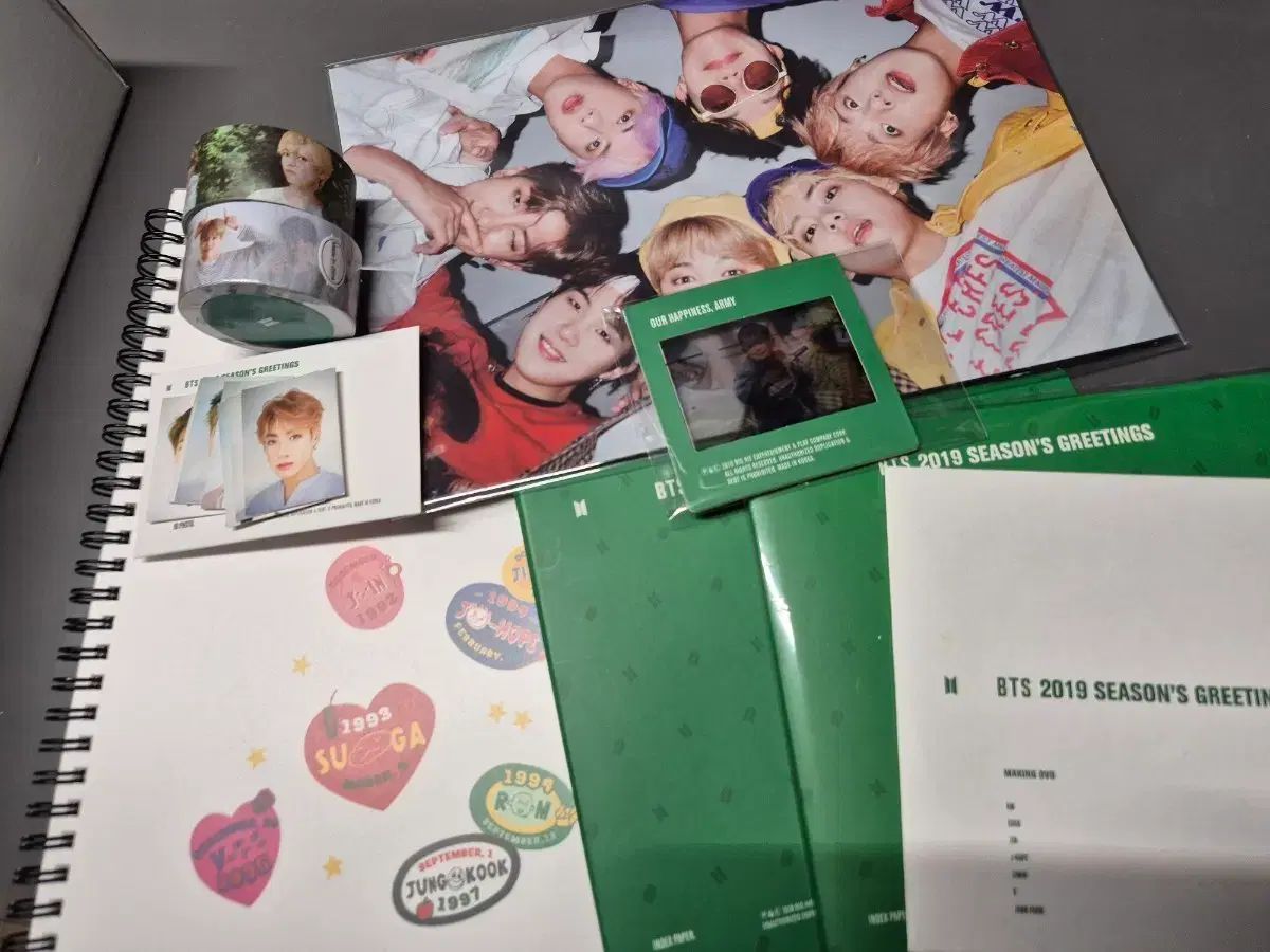 BTS（防弾少年団・バンタン） 2019 シーグリ シーズングリーティング