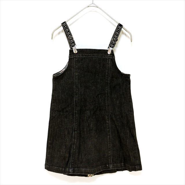 ME1-986☆BURBERRY LONDONバーバリーロンドン 120A *三陽商会 ブラック 