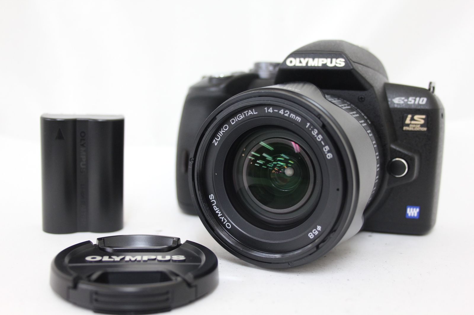 返品保証】 オリンパス Olympus E-510 Zuiko 14-42mm F3.5-5.6 