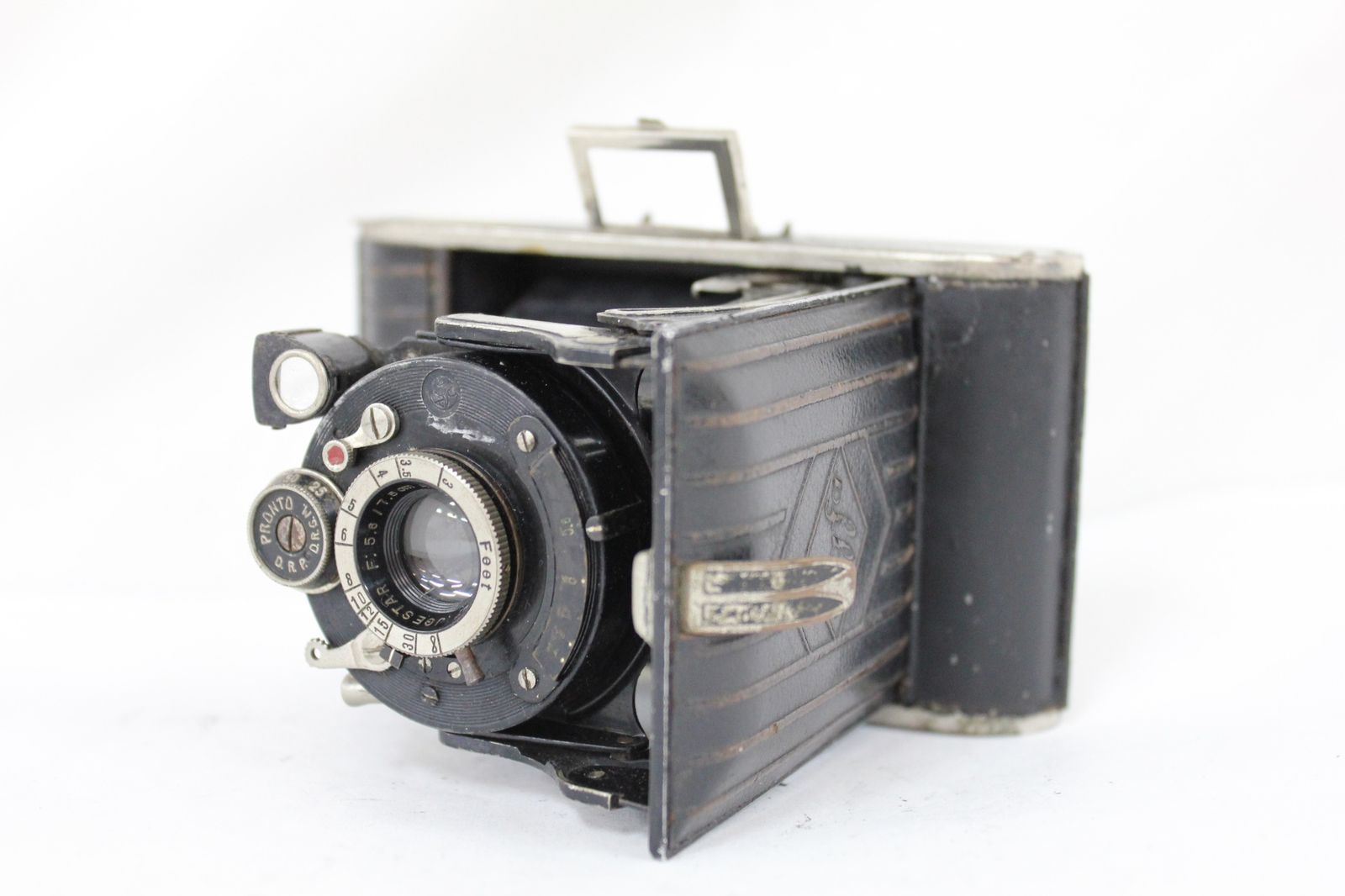 訳あり品】 アグファ Agfa Jgestar 7.5cm F5.6 蛇腹カメラ M6085