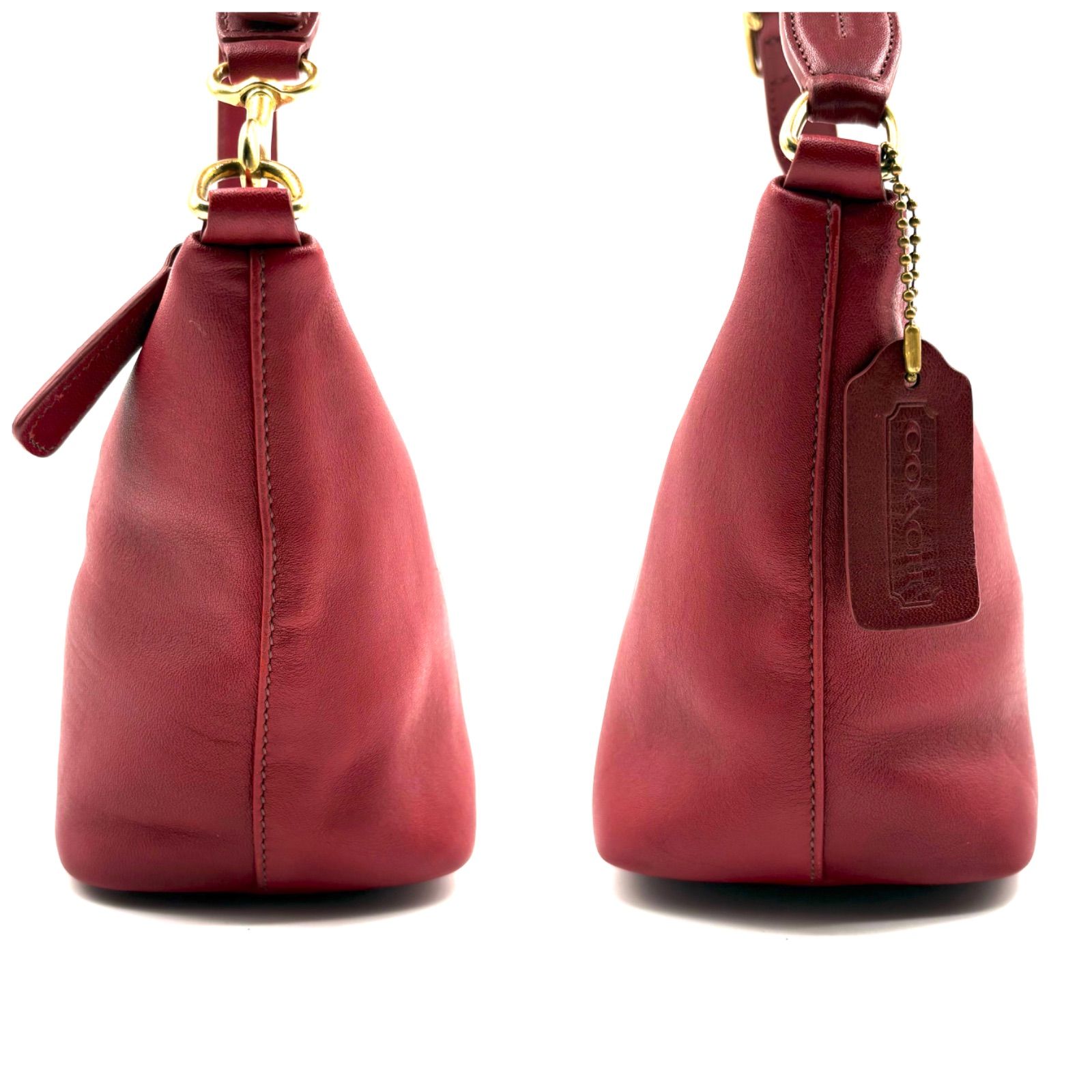 美品✨】COACH y2k soho allleather shoulderbag コーチ ソーホー 