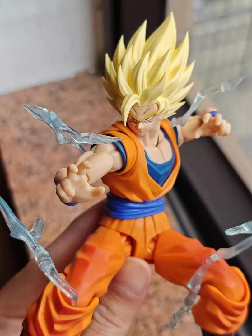 S.H.Figuarts用 孫悟空 スパーサイヤ人2 カスタムヘッドパーツ - メルカリ