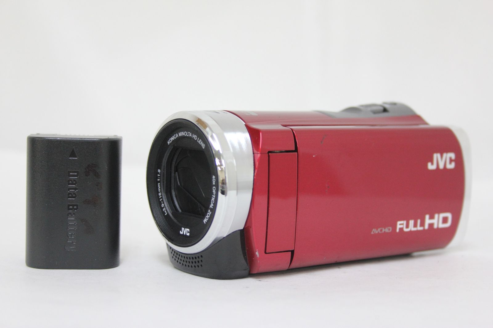 返品保証】 【録画再生確認済み】JVC Everio GZ-E600-R レッド 40x