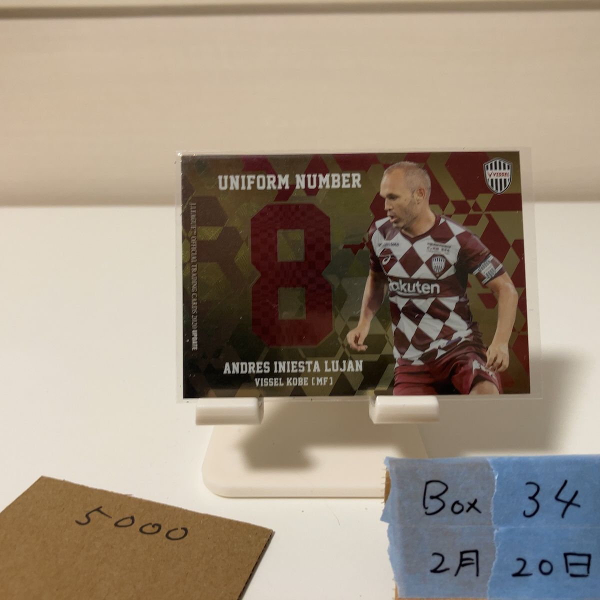 2020 EPOCH アンドレスイニエスタ Andres Iniesta 18/30 ヴィッセル