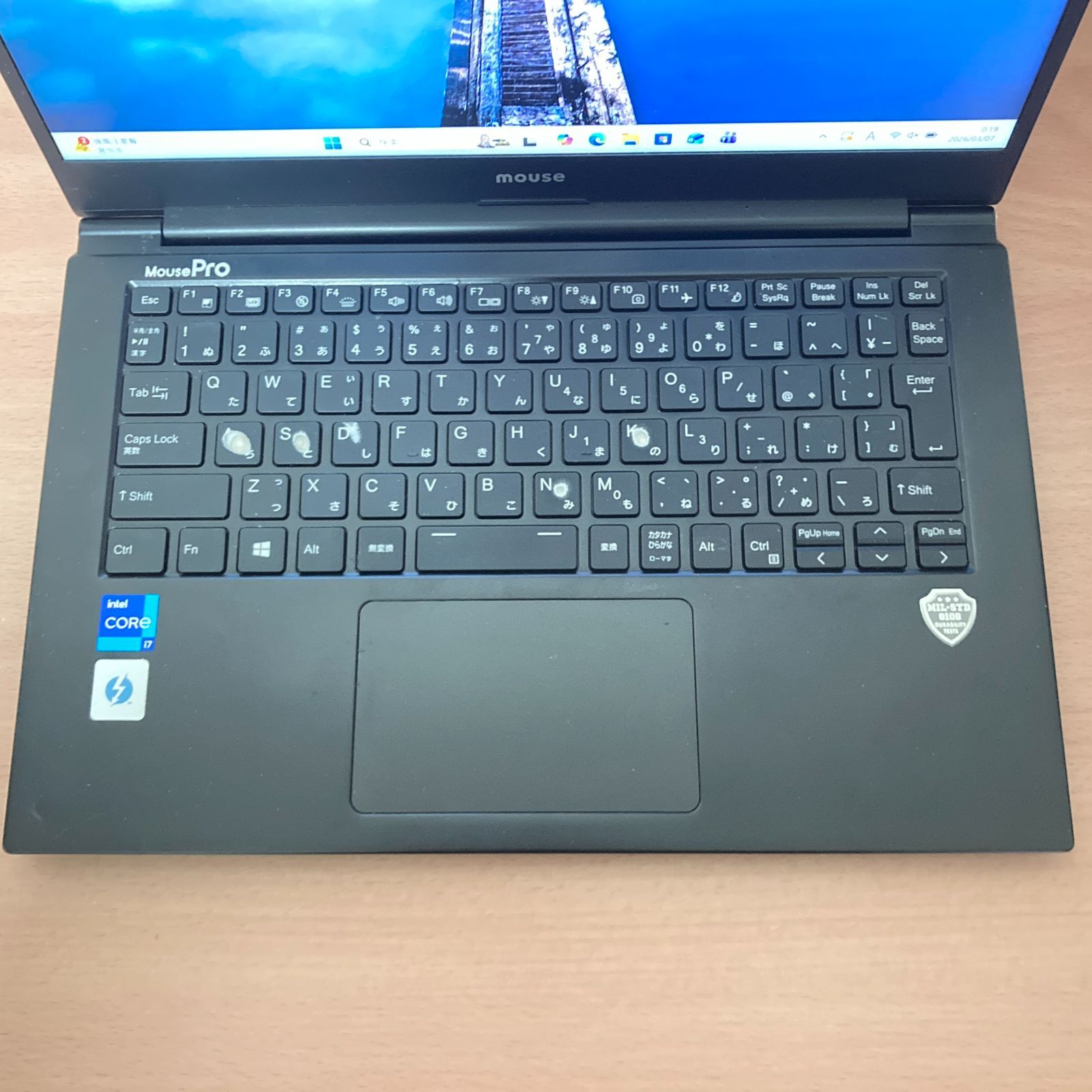 core i7】 訳あり MousePro-NB420Z CPU 第11世代 1165G7/RAM8GB/NVMe