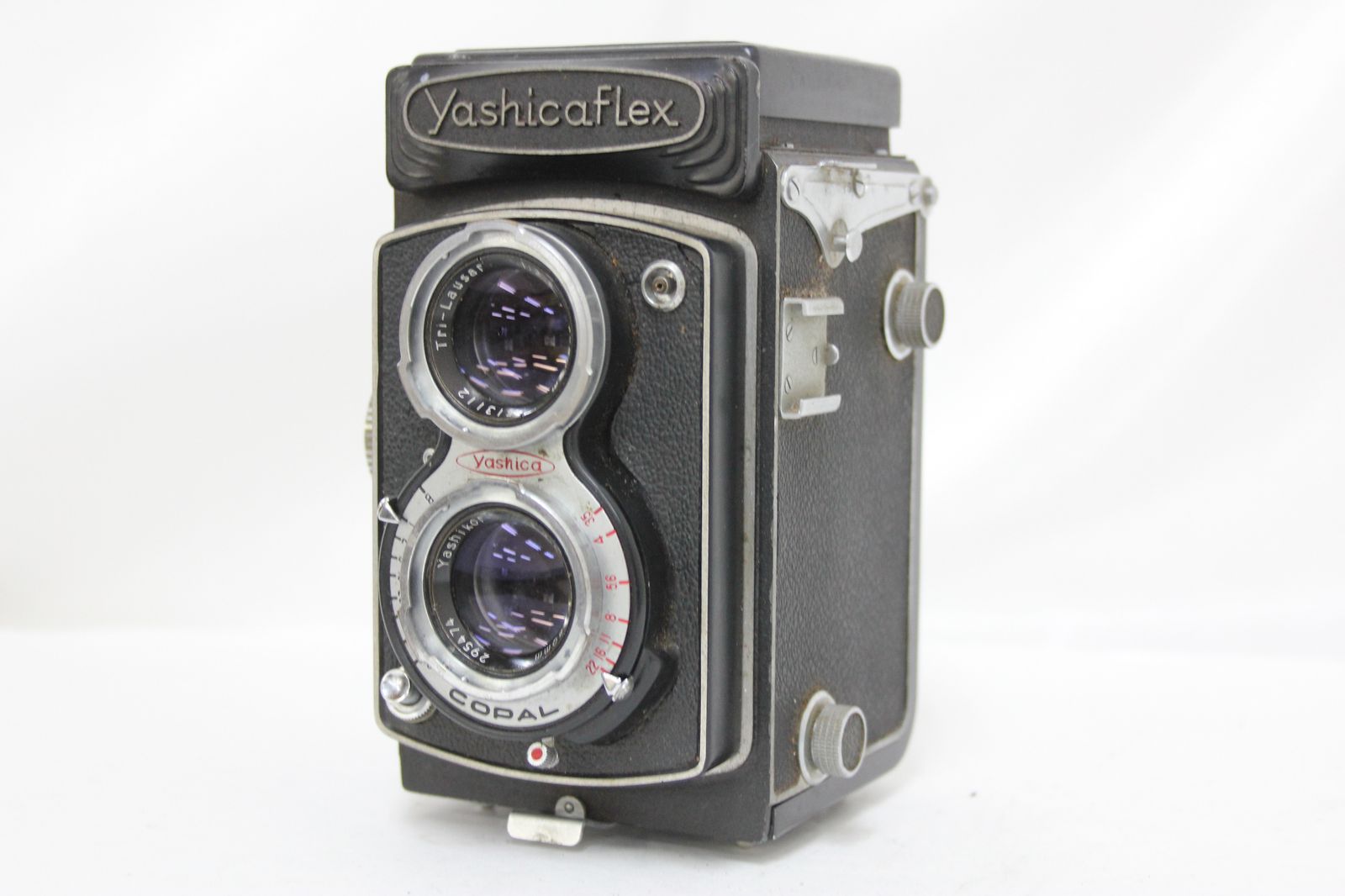返品保証】 ヤシカ YashicaFlex Yashikor 80mm F3.5 二眼カメラ v7192