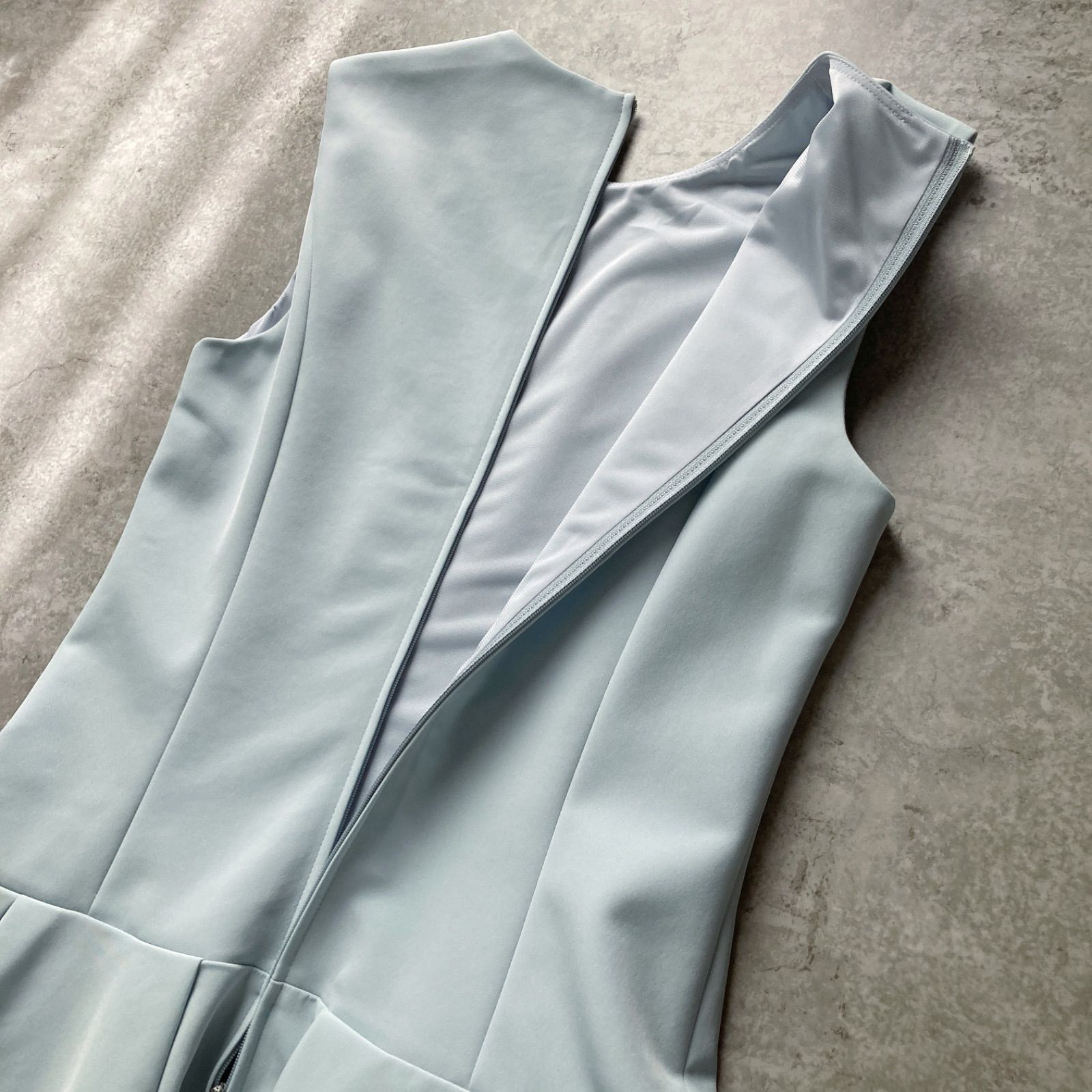 限定特価品 美品】FOXEY NEW YORK Aラインフレア ノースリーブ