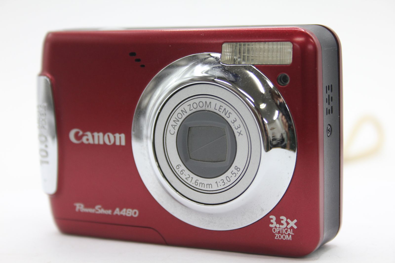 Canon PowerShot A480 レッド 撮影再生ok ジャンク ジャンク Canon