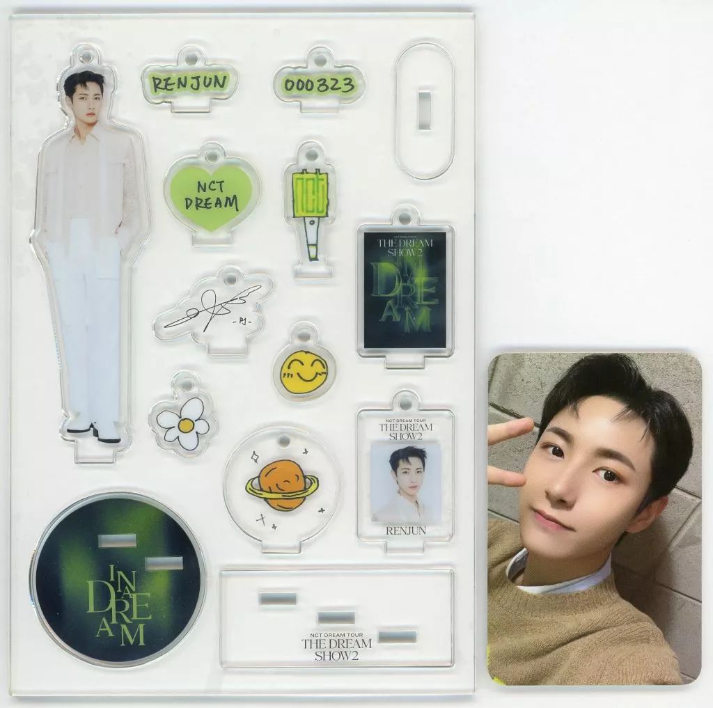 中古】キーホルダー ロンジュン アクリルスタンドキーリング 「NCT