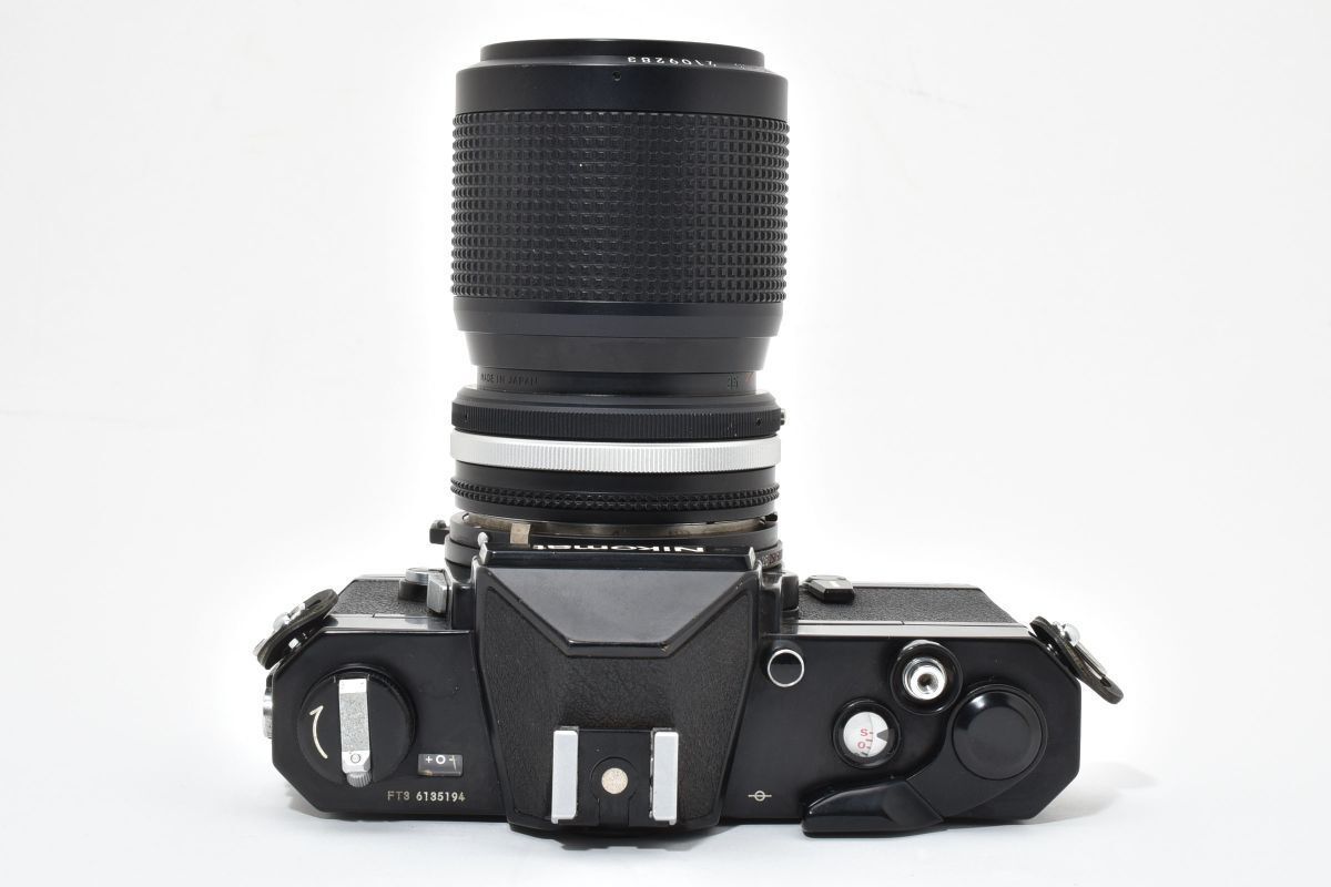 ☆訳あり実用品☆ ニコン Nikon Nikomat FT3 ブラック + NIKKOR Ai-s