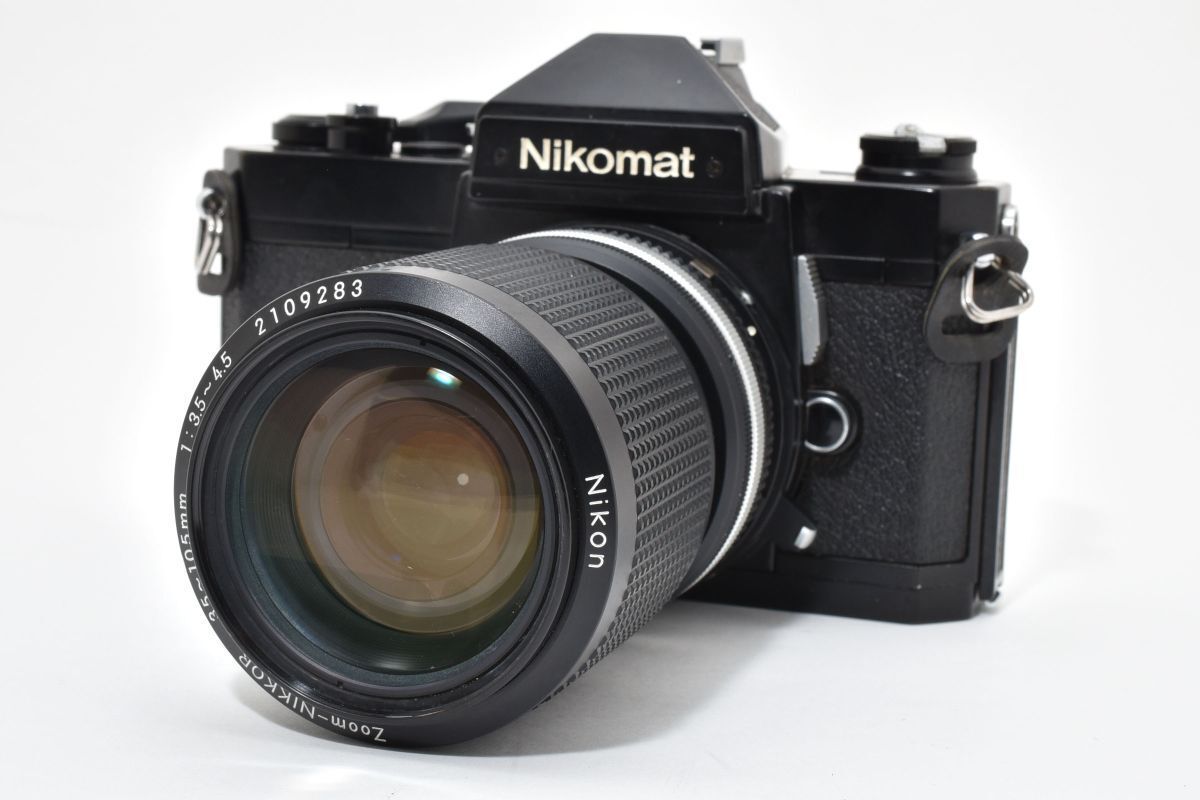 ☆訳あり実用品☆ ニコン Nikon Nikomat FT3 ブラック + NIKKOR Ai-s