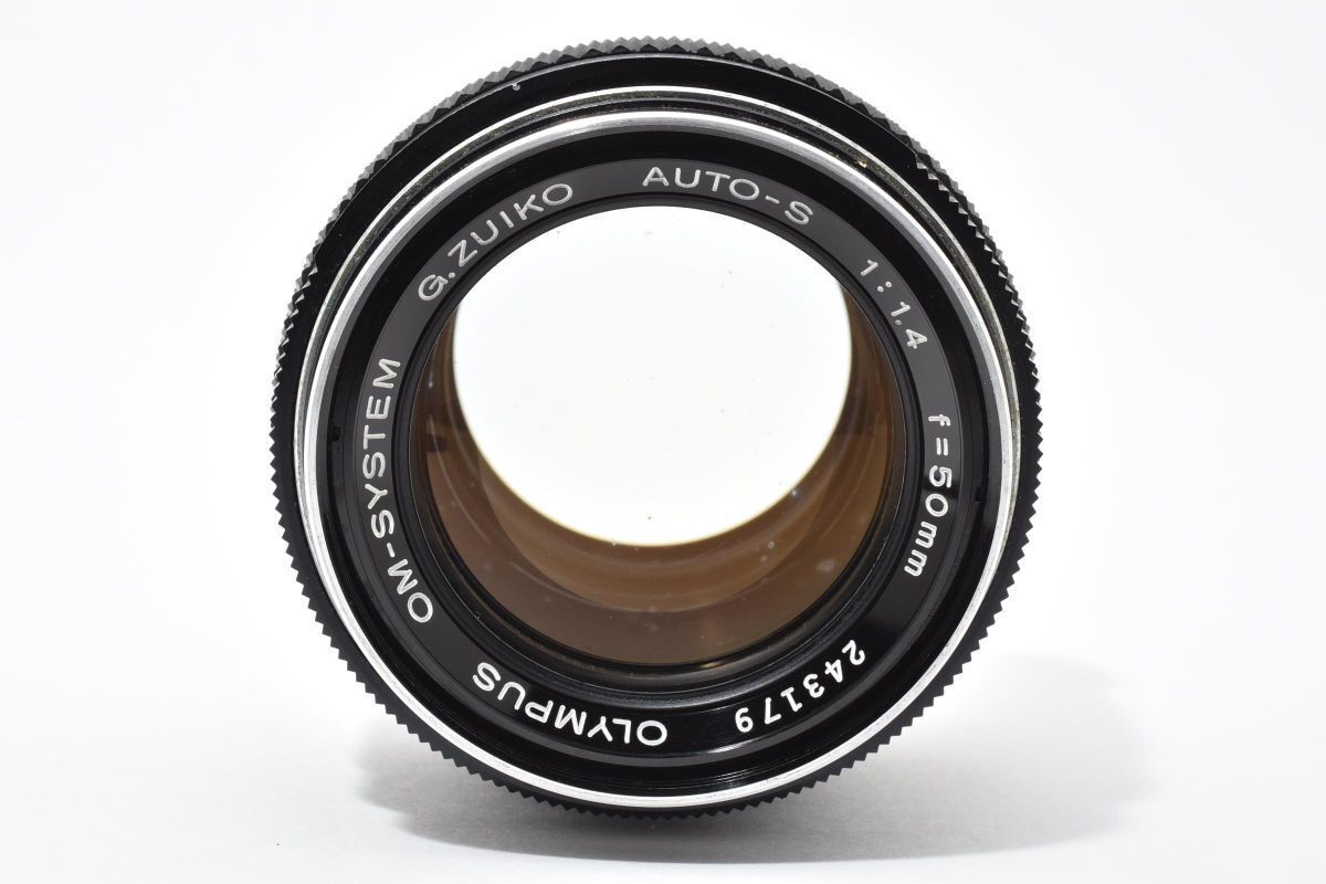 ☆実用品☆ オリンパス OLYMPUS OM-SYSTEM G.ZUIKO AUTO-S 50mm F1.4