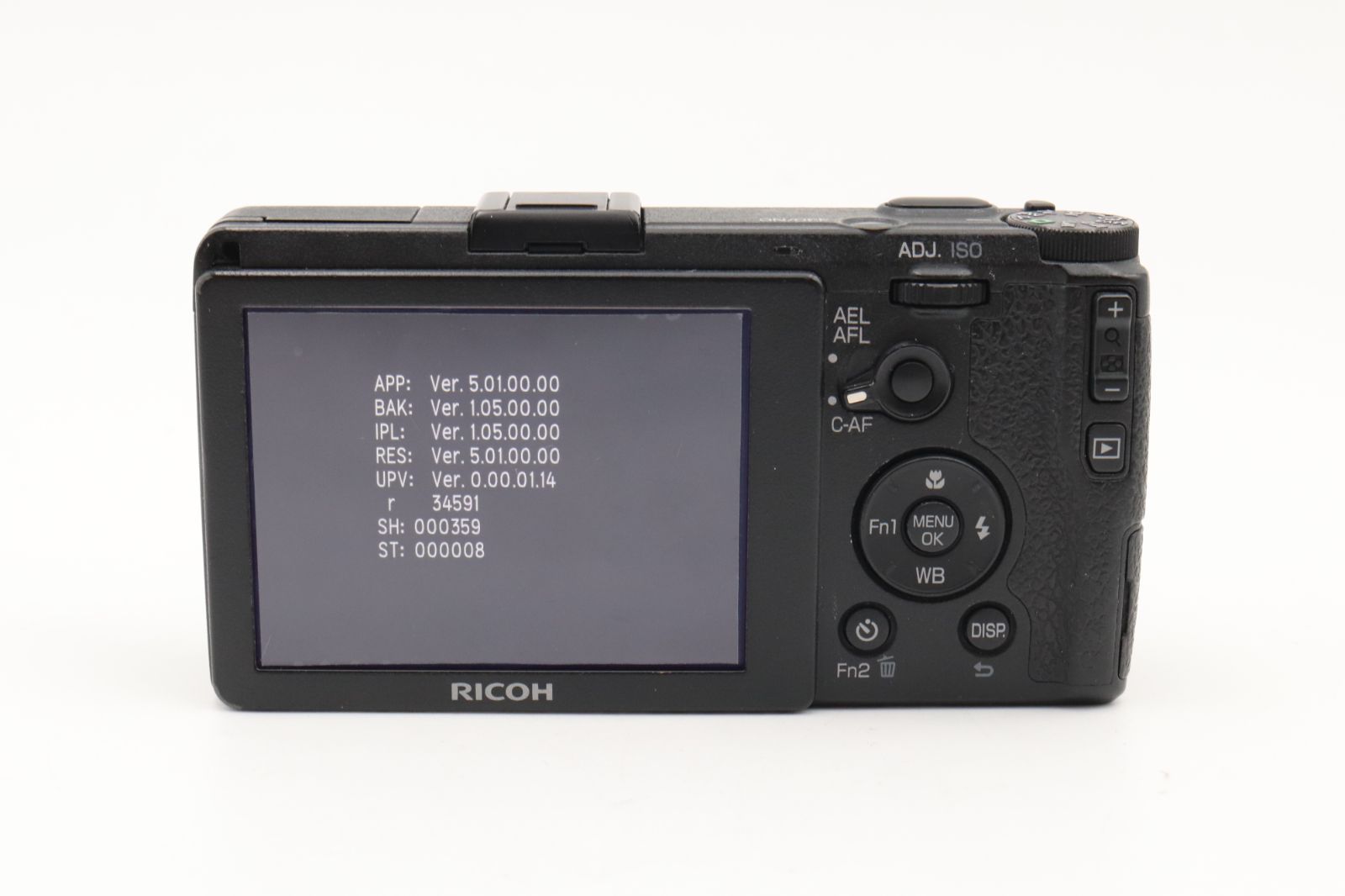 シャッター回数:359回 リコー コンパクトデジタルカメラ RICOH GR 初代