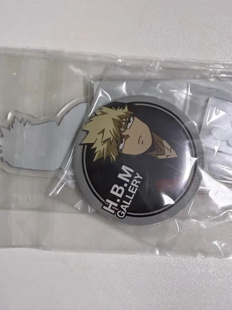 H.B.M. GALLERY×僕のヒーローアカデミア ロディ アクスタ 缶バッジ