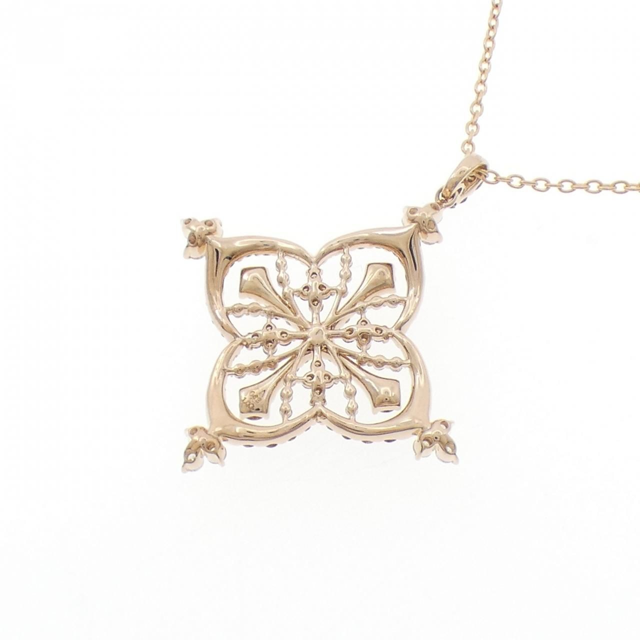 K18PG ダイヤモンド ネックレス 1.04CT K18PG ダイヤモンド ネックレス 