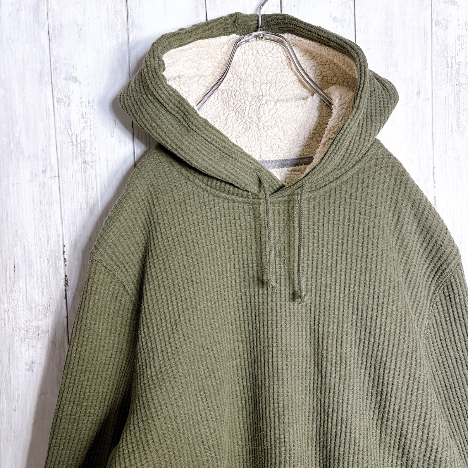 入手困難/一点物】古着 オールドネイビー OLD NAVY ボア ワッフル 