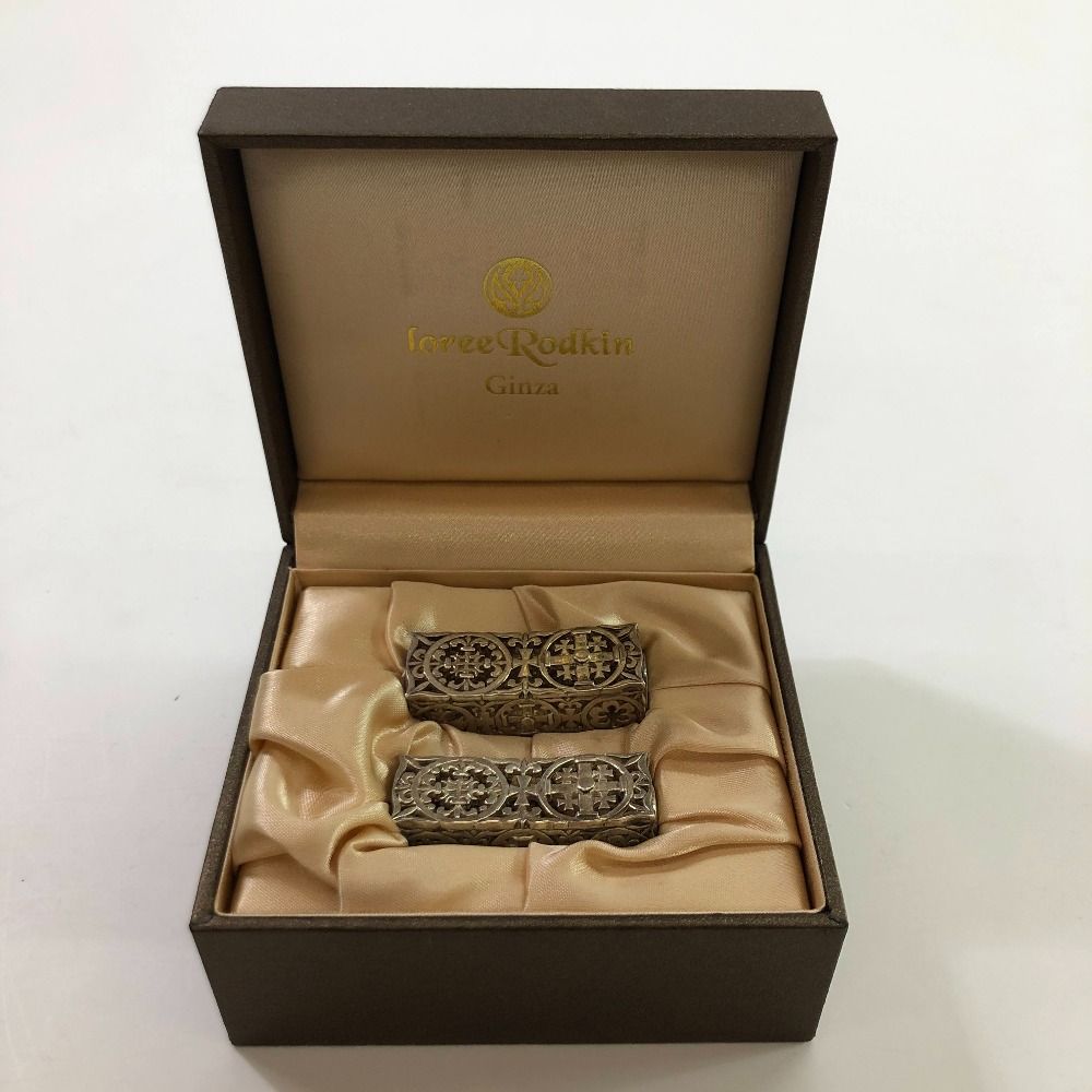 04w6068∞※【中古】 Loree Rodki ローリーロドキン 箸置き シルバー