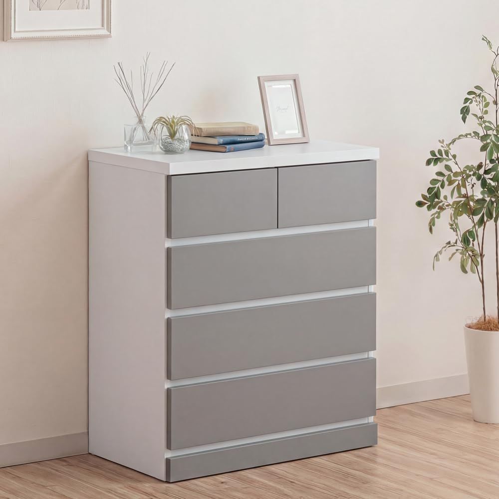 人気商品】木製 スライドレール 幅75 シンプル 大川家具 国産 収納