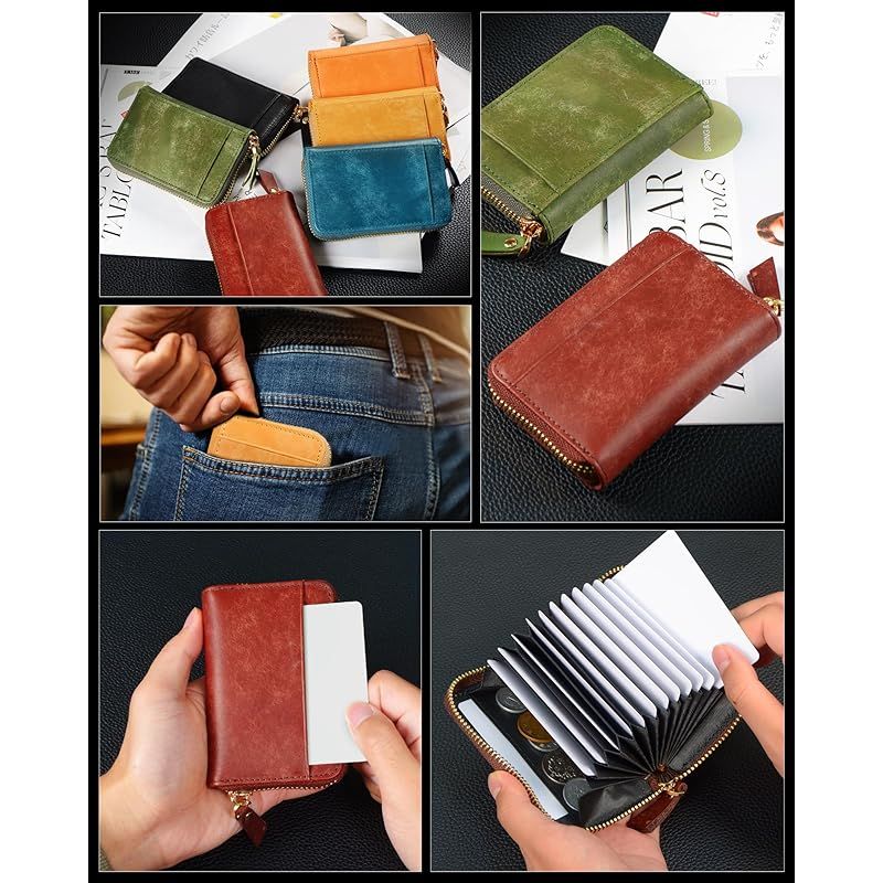 新品】 [Kawaoto] カードケース メンズ 大容量 カード入れ スキミング