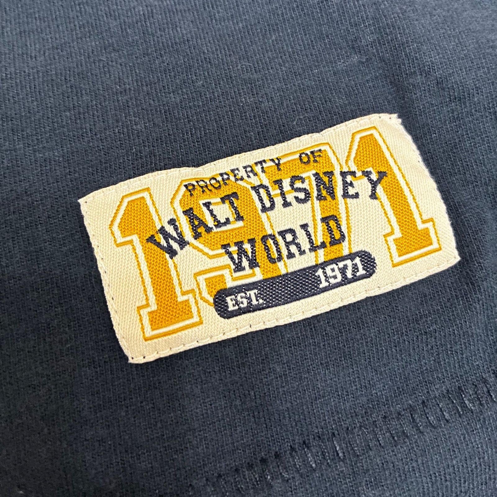 ウォルト ディズニー カレッジ風 ロゴ Tシャツ Disney Lサイズ 