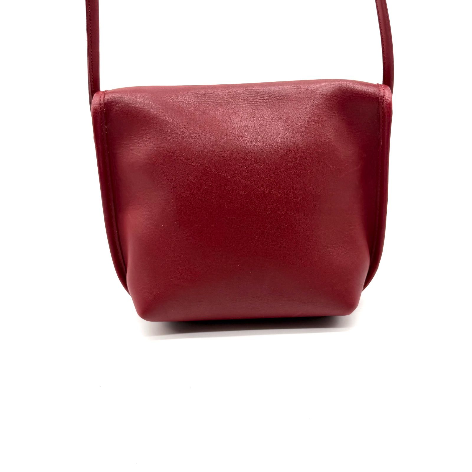 良品】OLDCOACH y2k 80s Vintage red leather shoulder bag オールド
