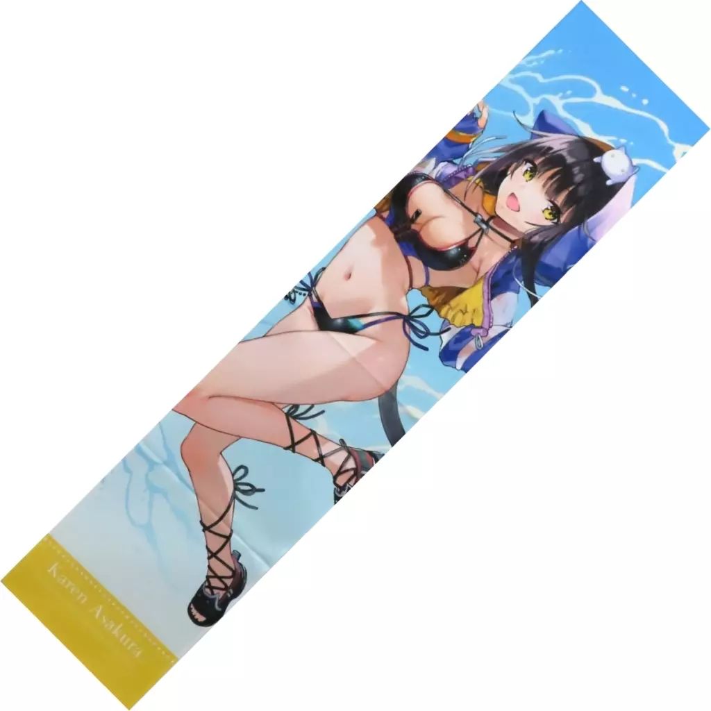 中古】タオル・手ぬぐい 朝倉可憐 クールタオル 「ヘブンバーンズ