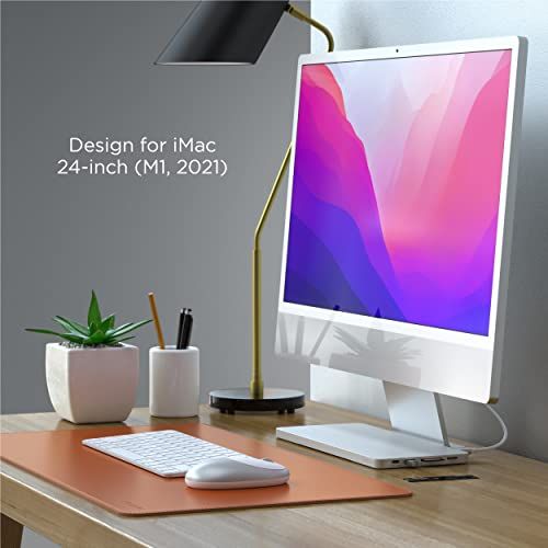 SATECHI USB C スリムデスクトップ ドック 薄型 マルチーハブ 24インチ