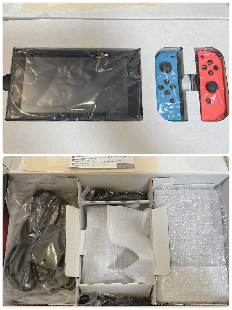 Nintendo Switch HAC-001 スイッチ 箱付 動作確認ok! 初期化済み