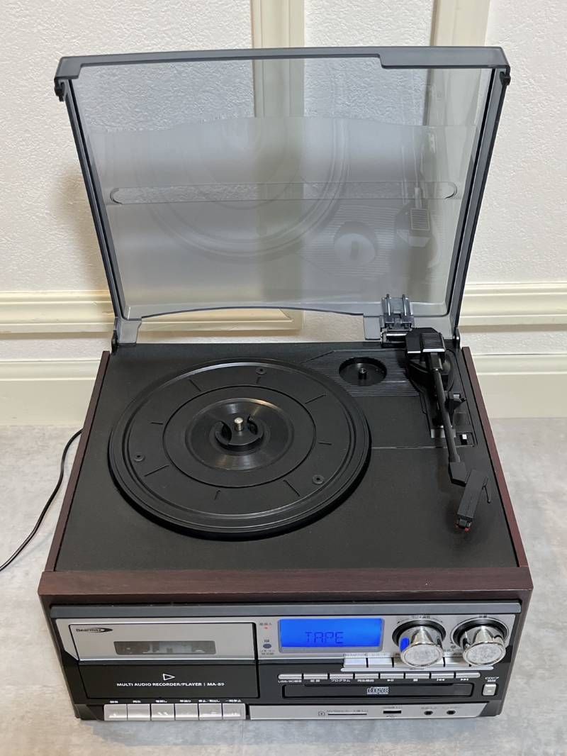 Bearmax マルチオーディオ・レコーダー プレーヤー MA-89 リモコン付