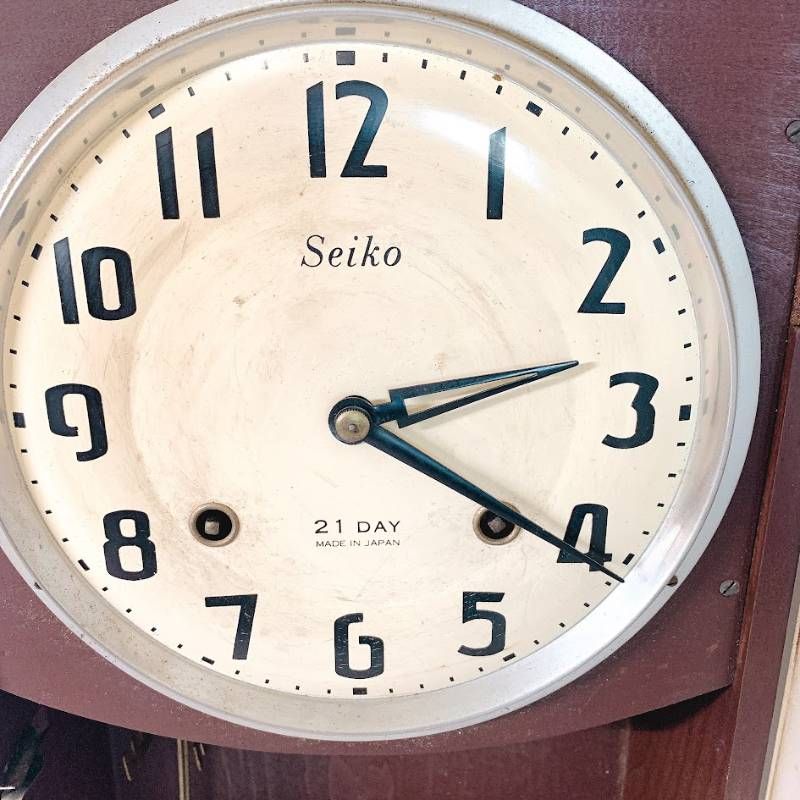 SEIKO セイコー 壁掛け時計 振り子時計 ジャンク品 昭和レトロ - メルカリ