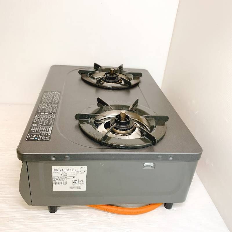 リンナイ RINNAI ガスコンロ ガステーブル RTS-337-2FTS-L KGE-20FTS 