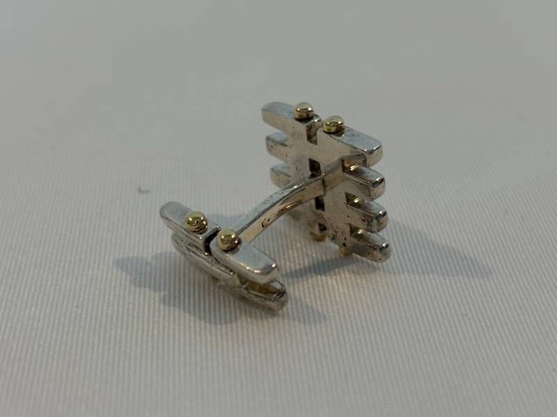 Tiffany ティファニー ゲートリンク 925 750 カフスボタン - メルカリ