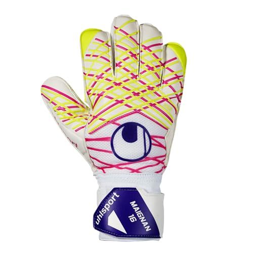新品 uhlsport (ウールシュポルト) 試合用 サッカー GK キーパーグローブ プレディクション アブソルートグリップ HN メニャン 1011394 01 10