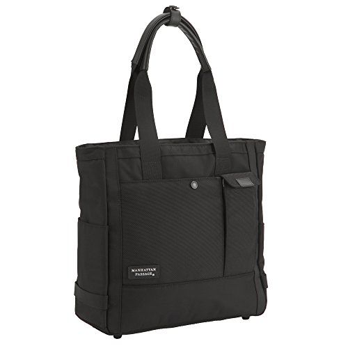新品 [マンハッタンパッセージ] 8530BK “Lux 2” ビジネストート (ブラック) 男女兼用