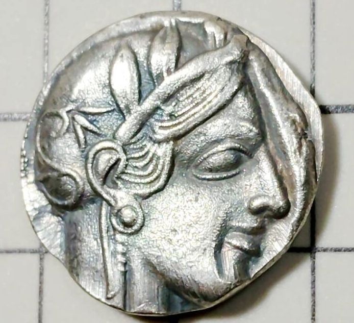 レプリカ コイン テトラドラクマ:4ドラクマ銀貨 （古代ギリシャ） D03