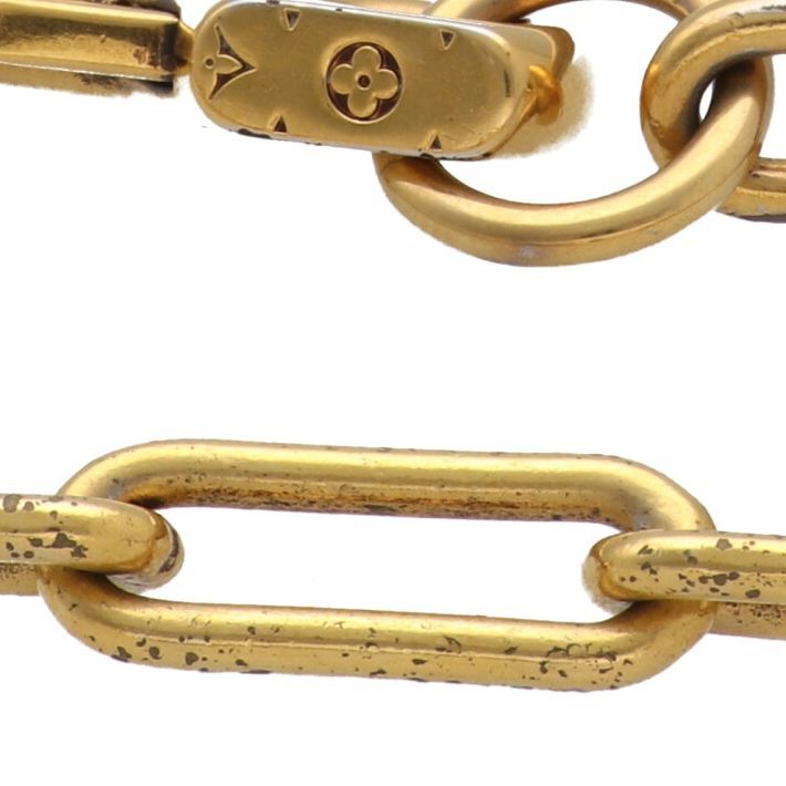 中古】 LOUIS VUITTON ルイ・ヴィトン コリエ LVフラワー MP2890