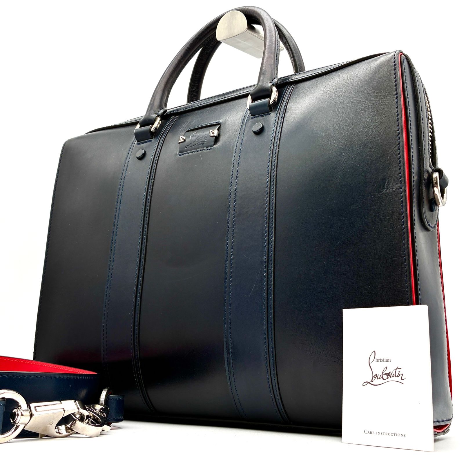 極美品 Christian Louboutin クリスチャンルブタン 2way ビジネス 